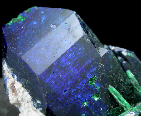 Azurite and Malachite from Milpillas Mine, Cuitaca, Sonora, Mexico