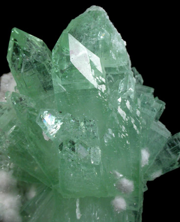 Apophyllite on Quartz from Pashan Hill Quarry, Maharashtra, India