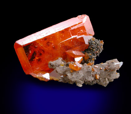 Wulfenite from Red Cloud Mine, Silver District, La Paz County, Arizona