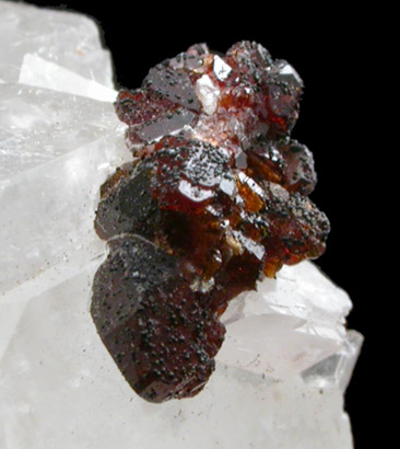 Uvite Tourmaline on Magnesite from Brumado District, Serra das guas, Bahia, Brazil