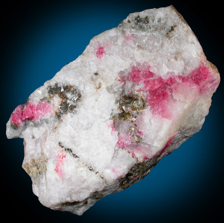 Tugtupite and Chkalovite from Kvanefeld, Ilimaussaq Complex, Narsaq, Greenland (Type Locality for Tugtupite)