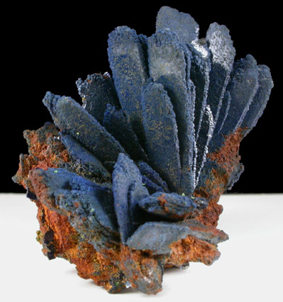 Azurite from Oujda Mine, Toussit, Morocco