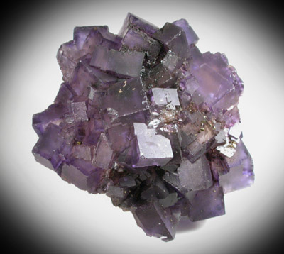 Fluorite, Chalcopyrite, Bitumen from Cave-in-Rock District, Hardin County, Illinois