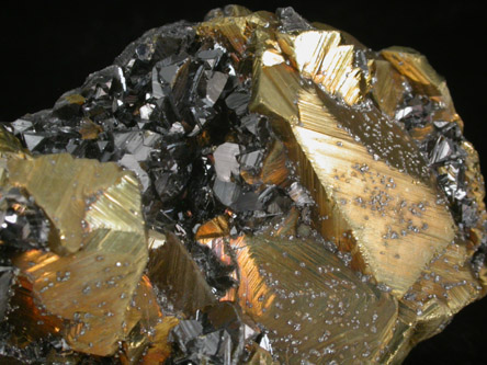 Chalcopyrite and Sphalerite from Mina La Bufa, Chihuahua, Mexico