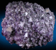 Fluorite (twinned crystals) from Blackdene Mine, Ireshopeburn, Weardale, County Durham, England