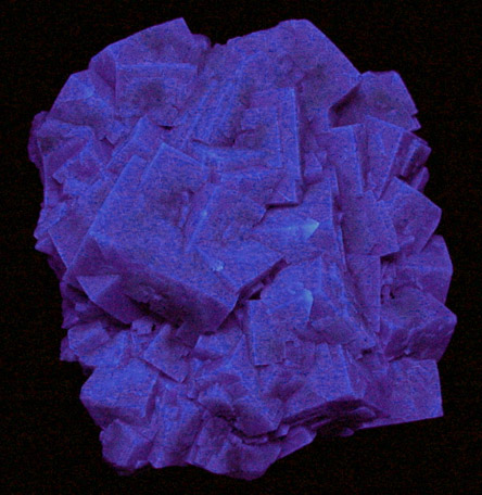 Fluorite (twinned crystals) from Rogerley Mine, Weardale, County Durham, England