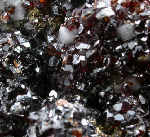 Sphalerite and Pyrite from Saint-Laurent-le-Minier, Gard, Languedoc-Roussillon, France