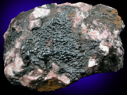 Goethite-Hematite from Mine Ledge, Surry, Cheshire County, New Hampshire