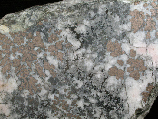 Nickeline var. Niccolite and Breithauptite from Helen's Eplett Mine, Cobalt District, Ontario, Canada