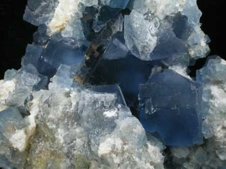 Fluorite with Quartz from Blanchard Mine, Hansonburg District, 8.5 km south of Bingham, Socorro County, New Mexico