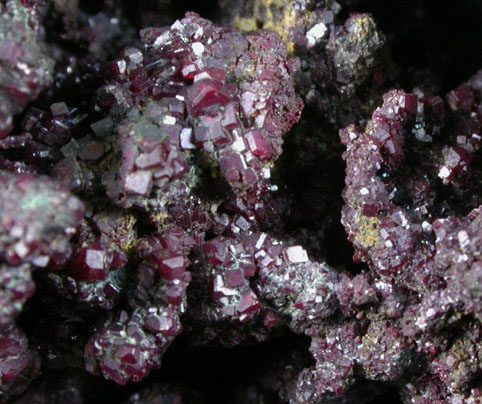 Cuprite from Copper Queen Mine, Bisbee, Warren District, Cochise County, Arizona