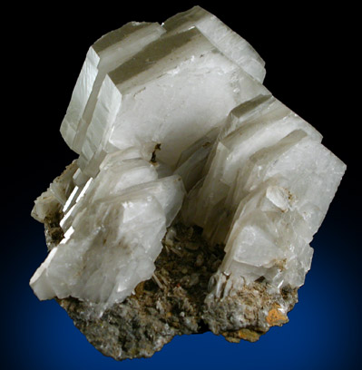 Calcite (Poker Chip habit) from Charcas District, San Luis Potosi, Mexico