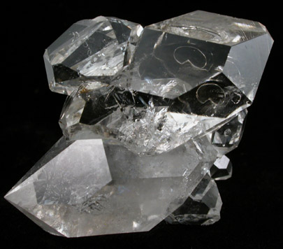 Quartz var. Herkimer Diamond from Middleville, Herkimer County, New York