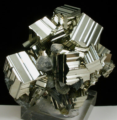 Pyrite from Huanzala Mine, Huallanca District, Huanuco Department, Peru