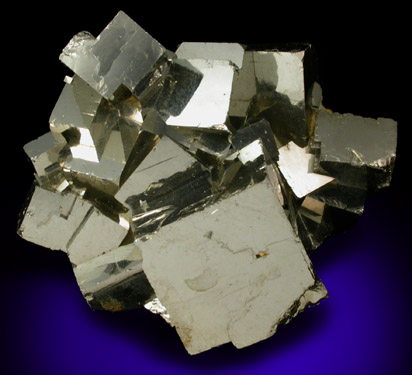 Pyrite from Huaron District, Cerro de Pasco Province, Pasco Department, Peru