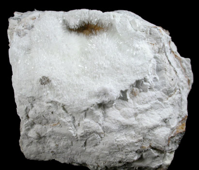 Hydrozincite from Yellow Pine Mine, Goodsprings District, Clark County, Nevada