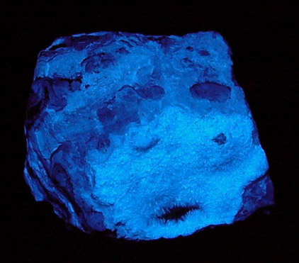 Hydrozincite from Yellow Pine Mine, Goodsprings District, Clark County, Nevada