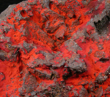 Cinnabar from Almaden District, Ciudad Real, Castile-La Mancha, Spain