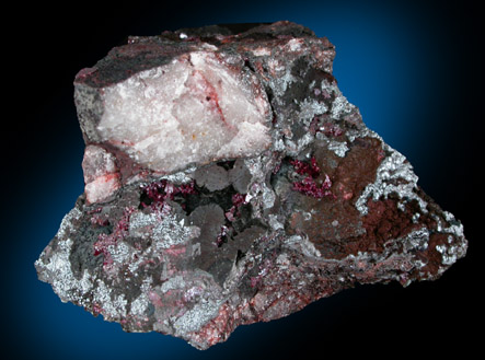 Cuprite from Ray Mine, Mineral Creek District, Pinal County, Arizona