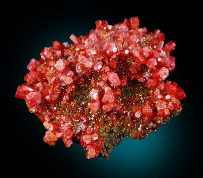 Vanadinite from North Geronimo Mine, La Paz County, Arizona