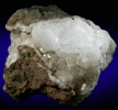 Apophyllite, Heulandite, Calcite, Quartz with minor Hematite from Paterson (New Street Quarry), Paterson, Passaic County, New Jersey