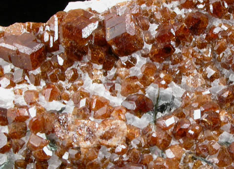 Grossular Garnet from Virginia Lime and Marble Quarry, 1 mile south of Mountville, Loudoun County, Virginia