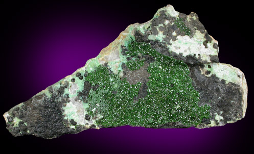 Libethenite from Ray Mine, Mineral Creek District, Pinal County, Arizona