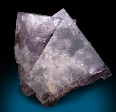 Fluorite (twinned crystals) from Weardale, County Durham, England