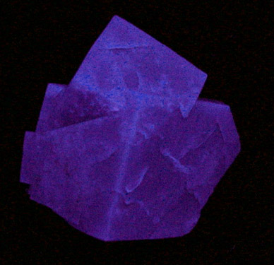 Fluorite (twinned crystals) from Weardale, County Durham, England