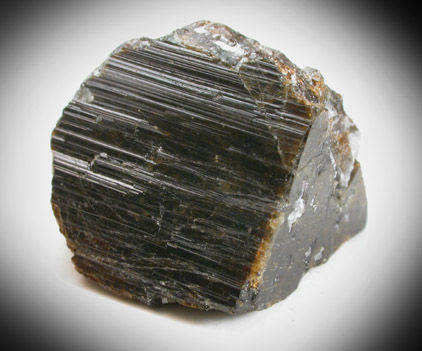 Uvite Tourmaline from Rudeville (now called Hamburg), Sussex County, New Jersey