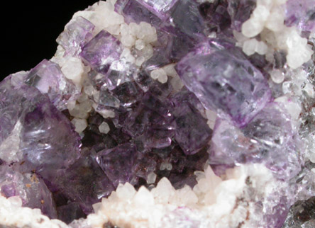 Fluorite, Calcite, Quartz, Siderite from Cornwall, England