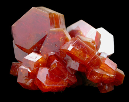 Vanadinite from Mibladen, Haute Moulouya Basin, Zeida-Aouli-Mibladen belt, Midelt Province, Morocco