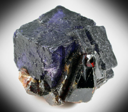 Fluorite with Sphalerite from Elmwood Mine, Carthage, Smith County, Tennessee