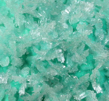 Hemimorphite on Aurichalcite from 79 Mine, Banner District, near Hayden, Gila County, Arizona