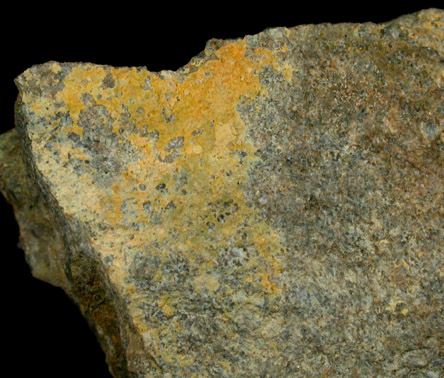 Kasolite from Lehigh River west shore, Penn Haven Junction, Carbon County, Pennsylvania