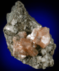 Heulandite-Ca, Calcite, Stilpnomelane from Prospect Park Quarry, Prospect Park, Passaic County, New Jersey