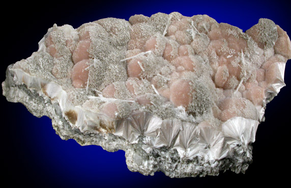 Pectolite, Natrolite, Apophyllite from Millington Quarry, Bernards Township, Somerset County, New Jersey