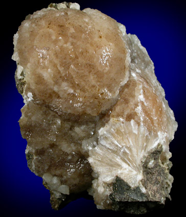 Stilbite from Braen's Quarry, Haledon, Passaic County, New Jersey