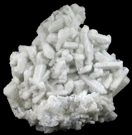 Celestine with Calcite from Ottawa Silica Company Quarry, Rockwood, Wayne County, Michigan
