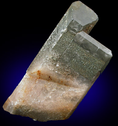 Barite with Pyrite from Chibougamau, Qubec, Canada