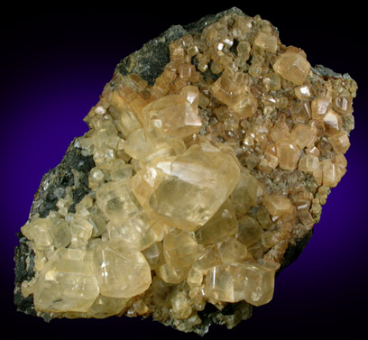 Calcite on Marcasite from Shullsburg District, Lafayette County, Wisconsin