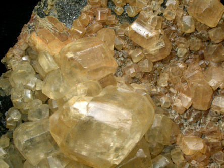 Calcite on Marcasite from Shullsburg District, Lafayette County, Wisconsin