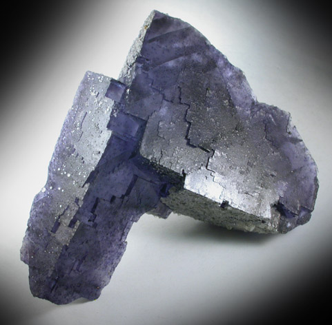 Fluorite with Calcite from Cave-in-Rock District, Hardin County, Illinois