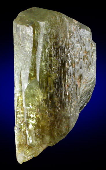 Chrysoberyl (twinned crystals) from Itaguau, Espirito Santo, Brazil