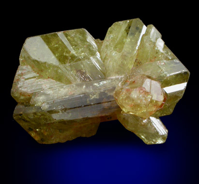 Chrysoberyl (twinned crystals) from Colatina, Espirito Santo, Brazil