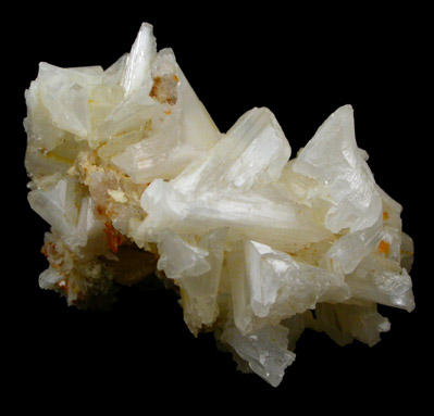 Cerussite and Wulfenite from Mammoth-St. Anthony Mine, Tiger, Mammoth District, Pinal County, Arizona