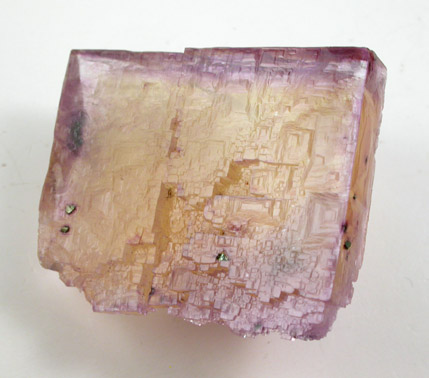 Fluorite with Chalcopyrite from Cave-in-Rock District, Hardin County, Illinois