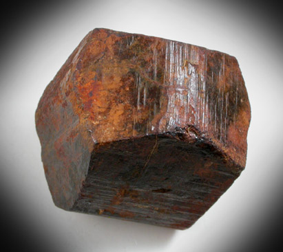 Goethite pseudomorph after Pyrite from Neffsville, Lancaster County, Pennsylvania