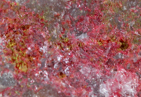 Edoylerite and Cinnabar from Clear Creek Mine, Lower Workings, San Benito County, California (Type Locality for Edoylerite)