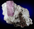 Corundum var. Ruby from Khit Ostrov, Karelia, Russia